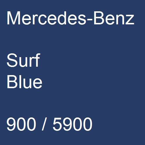 Mercedes-Benz, Surf Blue, 900 / 5900.